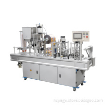 High-efficiency instant soup cup sealing equipment